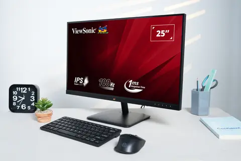 Đánh giá màn hình ViewSonic VA2532-H: Màn hình IPS 100 Hz cân bằng cho công việc và giải trí, giá chỉ 2 triệu đồng