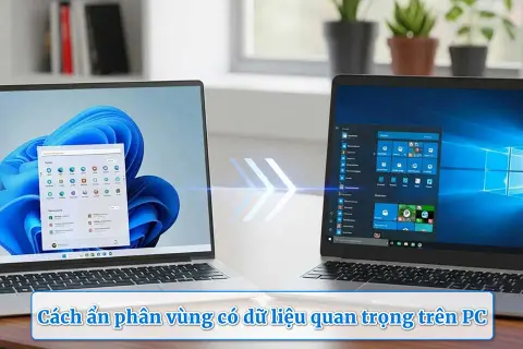 Cách ẩn phân vùng có dữ liệu quan trọng trên PC để bảo vệ file riêng tư an toàn hơn