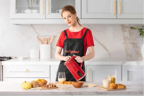 Công nghệ máy làm sữa hạt Lazychef - Đột phá mới trong việc làm sữa tại nhà