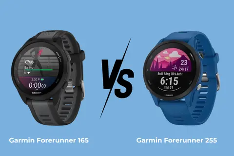 Đánh giá Garmin Forerunner 165 và Garmin Forerunner 255: Đâu là người bạn đồng hành lý tưởng?