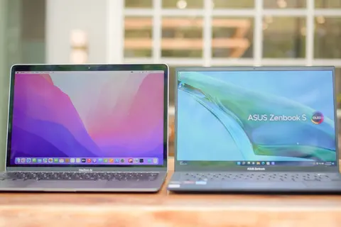 Asus Zenbook và MacBook Air: Lựa chọn nào tối ưu hơn cho người dùng thích sự kết hợp giữa phong cách và hiệu năng?