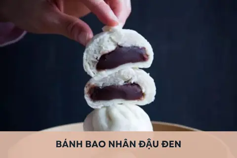 Khám phá công thức làm bánh bao nhân đậu đen ngọt thơm, béo bùi cho bữa sáng bổ dưỡng
