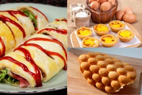 Tổng hợp 5 món bánh trứng lạ miệng và cách làm bánh trứng Đài Loan chuẩn vị tại nhà