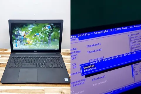 Cách bật VT laptop Dell đơn giản, nhanh chóng giúp tăng tốc độ và hiệu suất vượt trội