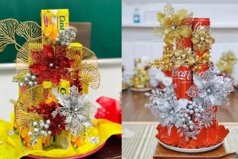 Cách làm tháp bánh, tháp bia tài lộc đẹp mắt, đơn giản để trang trí và làm quà tặng