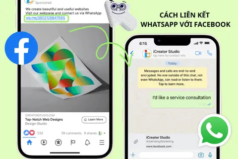 Cách liên kết WhatsApp với Facebook để khách tự nhắn tin nhiều hơn: Bí quyết mà nhiều shop đang bỏ lỡ