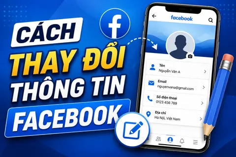 Cách thay đổi thông tin Facebook trên điện thoại và máy tính đơn giản nhất