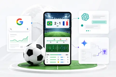 Cách theo dõi kết quả World Cup theo thời gian thực trên Google, Gemini và ChatGPT
