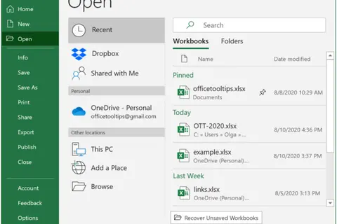 Hướng dẫn các cách tự động mở workbook khi mở Excel để tiết kiệm thời gian và nâng cao hiệu quả công việc