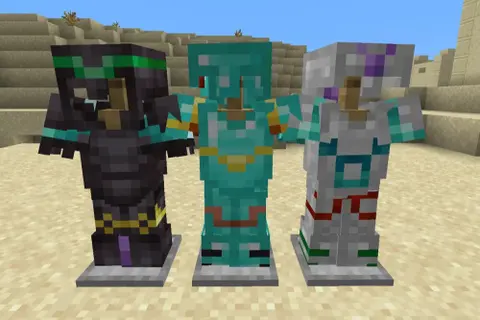 Cách tùy chỉnh áo giáp trong Minecraft bằng Armor Trim và thuốc nhuộm cực đẹp