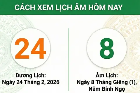 Cách xem lịch âm hôm nay bao nhiêu giúp bạn nắm rõ ngày tháng để xuất hành, cưới hỏi,...