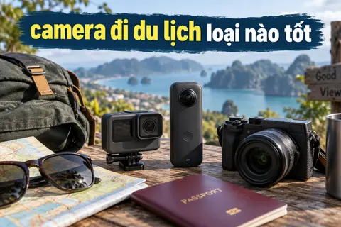 Camera đi du lịch loại nào tốt? Cách chọn camera gọn nhẹ, chống rung tốt cho mọi hành trình