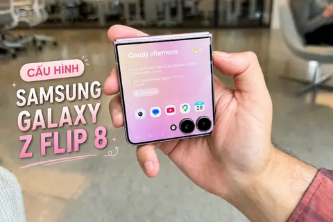 Cấu hình Samsung Galaxy Z Flip 8 có gì đáng chú ý? Khám phá loạt nâng cấp mới
