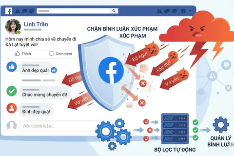 Hướng dẫn cách chặn bình luận xúc phạm trên Facebook nhanh chóng và đơn giản 