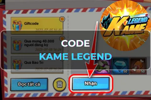 Góc chia sẻ: Tổng hợp mã code Kame Legend mới nhất năm 2026 - Bật mí cách nhập code siêu dễ và nhanh chóng