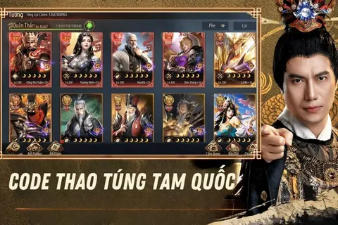 Full code Thao Túng Tam Quốc mới nhất tháng 1/2026 và cách nhập nhận quà khủng