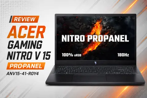 Đánh giá Acer Gaming Nitro V 15 ProPanel ANV15-41-R0Y4: RTX 4050 mạnh mẽ cho gaming và sáng tạo