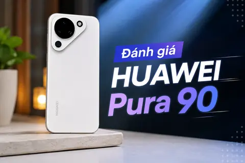 Đánh giá HUAWEI Pura 90: Thiết kế mới, màn hình LTPO OLED và camera XMAGE có gì nổi bật?