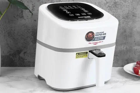 Đánh giá nồi chiên không dầu Sunhouse chi tiết: Ưu nhược điểm và trải nghiệm sử dụng thực tế