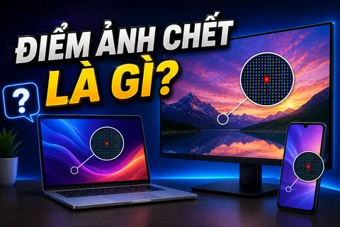 Điểm ảnh chết là gì? Hướng dẫn nhận biết, kiểm tra và khắc phục đúng cách nhất