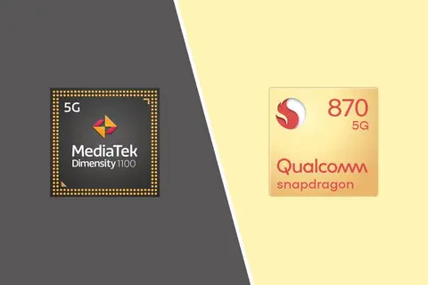 So sánh Dimensity 1100 vs Snapdragon 870: Chipset 6nm của MediaTek liệu có vượt trội chipset 8nm của Qualcomm