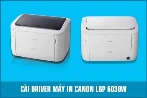 Driver Canon 6030 - Khám phá những tính năng ưu việt của trình điều khiển hỗ trợ kết nối, in ấn hiệu quả