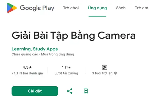 Ứng dụng Giải Bài Tập Bằng Camera – Đột phá công nghệ trong học tập cho học sinh thế hệ mới