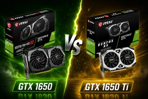 GTX 1650 vs 1650 Ti: So sánh chi tiết hiệu năng và lựa chọn tối ưu cho laptop và PC tầm trung