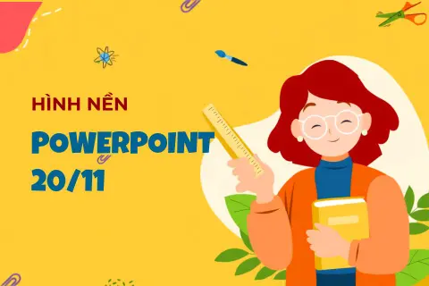 Gợi ý hình nền PowerPoint 20/11 đẹp, ấn tượng, miễn phí cho bài thuyết trình tri ân thầy cô