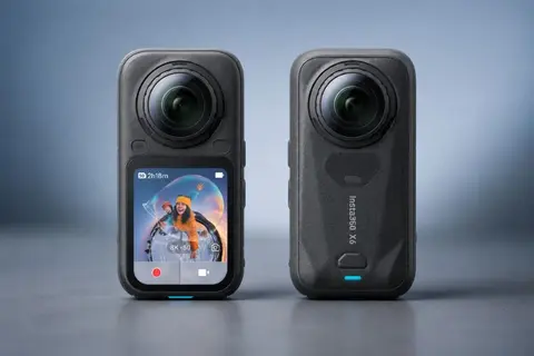 Insta360 X6 lộ diện: Camera 360 độ thế hệ mới với thiết kế nhỏ gọn và khả năng quay 8K 50 fps