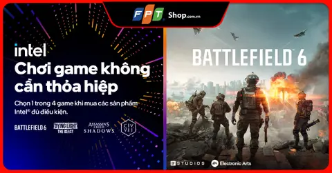 CHƠI GAME KHÔNG THỎA HIỆP – SĂN QUÀ CỰC CHẤT KHI MUA LAPTOP GAMING INTEL TẠI FPT SHOP