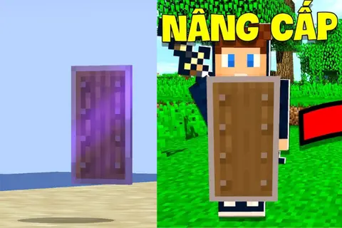 Khiên Minecraft là gì? Hướng dẫn cách chế tạo và dùng lá chắn hiệu quả trong PvP và PvE