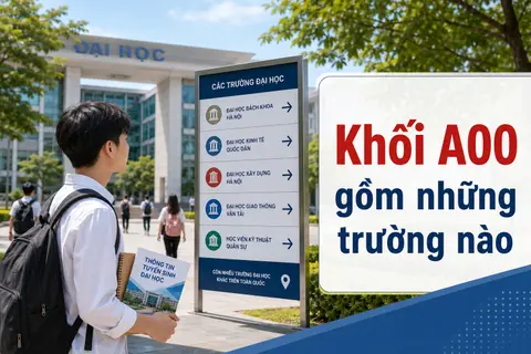 Khối A00 gồm những trường nào? Tìm hiểu danh sách trường đại học xét tuyển khối A00