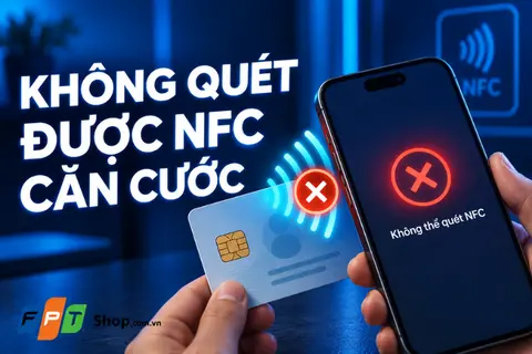 Không quét được NFC căn cước: Nguyên nhân và cách khắc phục nhanh trên điện thoại