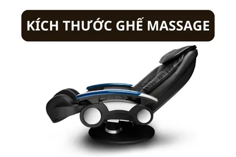 Mách bạn cách chọn kích thước ghế massage phù hợp cho không gian phòng