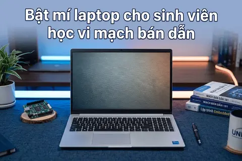 Top 5 laptop cho sinh viên học vi mạch bán dẫn đáng mua: Chất lượng nhất trong tầm giá!