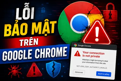 Lỗi bảo mật trên Google Chrome là gì? Nguyên nhân và cách khắc phục hiệu quả