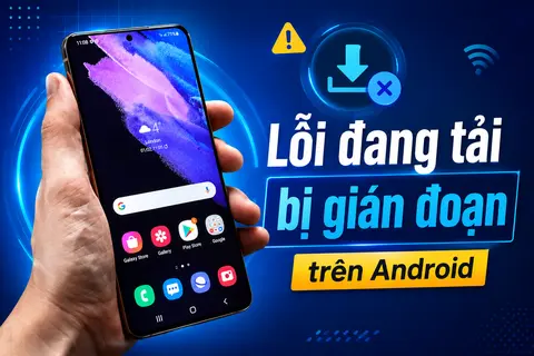 Lỗi đang tải bị gián đoạn trên Android: 10 cách khắc phục đơn giản, dễ thực hiện
