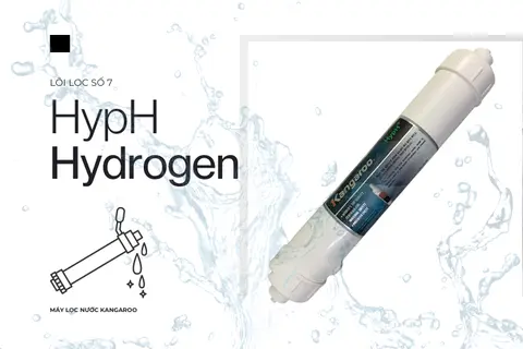 Tìm hiểu cấu tạo lõi lọc HypH Hydrogen. Lõi HypH+ có trong máy lọc nước nào?