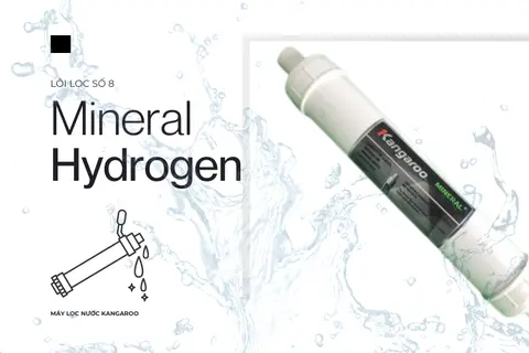 Lõi lọc Mineral Hydrogen (Mineral+) có chức năng gì? Top máy lọc nước có lõi Mineral+