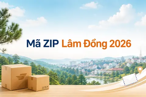 Mã ZIP Lâm Đồng 2026 là bao nhiêu? Tìm hiểu mã bưu chính để khai báo địa chỉ chính xác