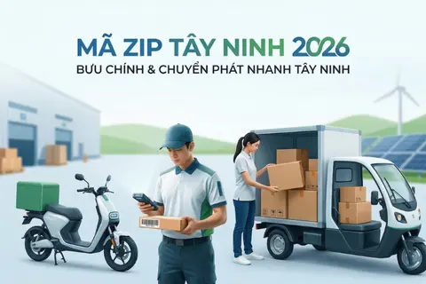 Tra cứu mã ZIP Tây Ninh 2026 chuẩn nhất để tránh sai sót khi giao nhận hàng hóa