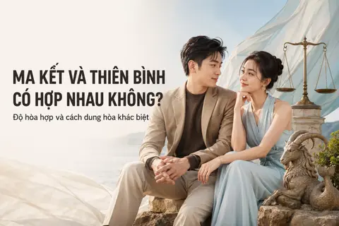 Ma Kết và Thiên Bình có hợp nhau không? Bóc tách sự khác biệt giữa lý trí và lãng mạn