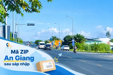 Mã ZIP An Giang sau sáp nhập mới nhất: Tra cứu mã bưu chính 102 xã, phường và đặc khu