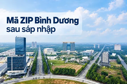 Mã ZIP Bình Dương sau sáp nhập là bao nhiêu? Danh sách mã bưu chính mới nhất