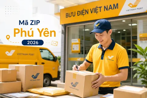 Mã ZIP Phú Yên 2026: Cập nhật mã bưu chính để điền địa chỉ khi gửi và nhận hàng