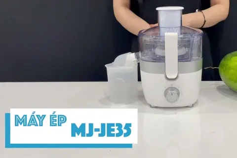 Đánh giá máy ép trái cây Midea MJ-JE35: Ép khỏe, phù hợp nhu cầu sử dụng hằng ngày
