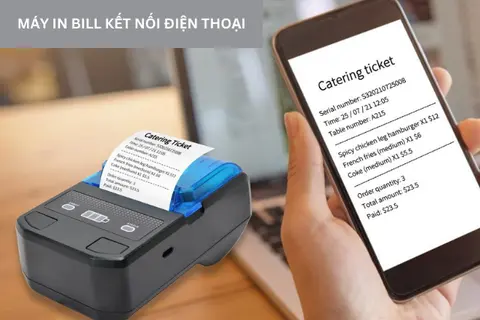 Cách để máy in bill kết nối điện thoại: Giải pháp tiện lợi cho quán cà phê và doanh nghiệp