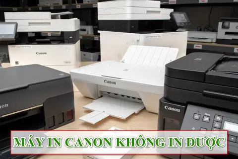 5 nguyên nhân khiến máy in Canon không in được và cách khắc phục hiệu quả, nhanh chóng