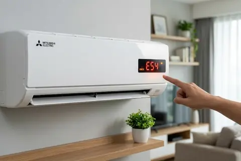 Máy lạnh Mitsubishi báo lỗi E54: Tìm hiểu nguyên nhân, cách kiểm tra và khắc phục
